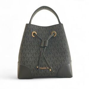 Michael Kors Mini Black Bucket Bag